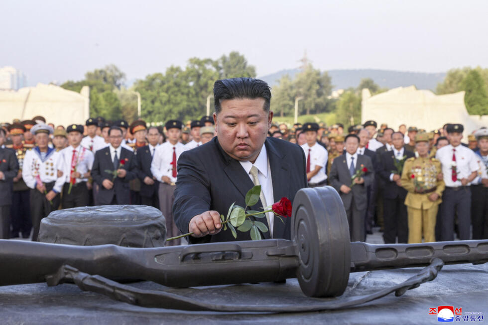 Líder norcoreano Kim Jong Un, Pyongyang, 26 de julio de 2025.