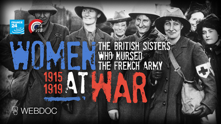 100 years ago, women at war