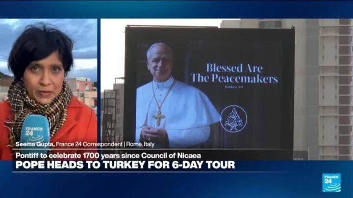 The Pope makes international debut with Middle East visit