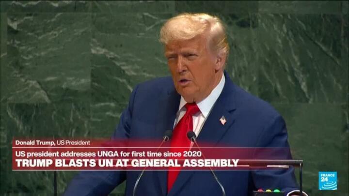 Replay: US President Donald Trump blasts UN at General Assembly