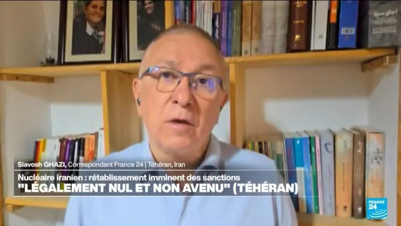 Nucléaire iranien : le rétablissement imminent des sanctions