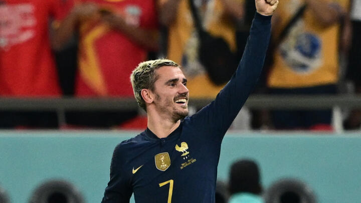 Antoine Griezmann is aiming for a second consecutive World Cup title against Argentina on Sunday.