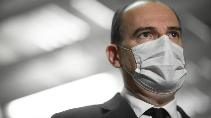 French Prime Minister Castex, who has had a first vaccination shot, has so far tested negative for the coronavirus.
