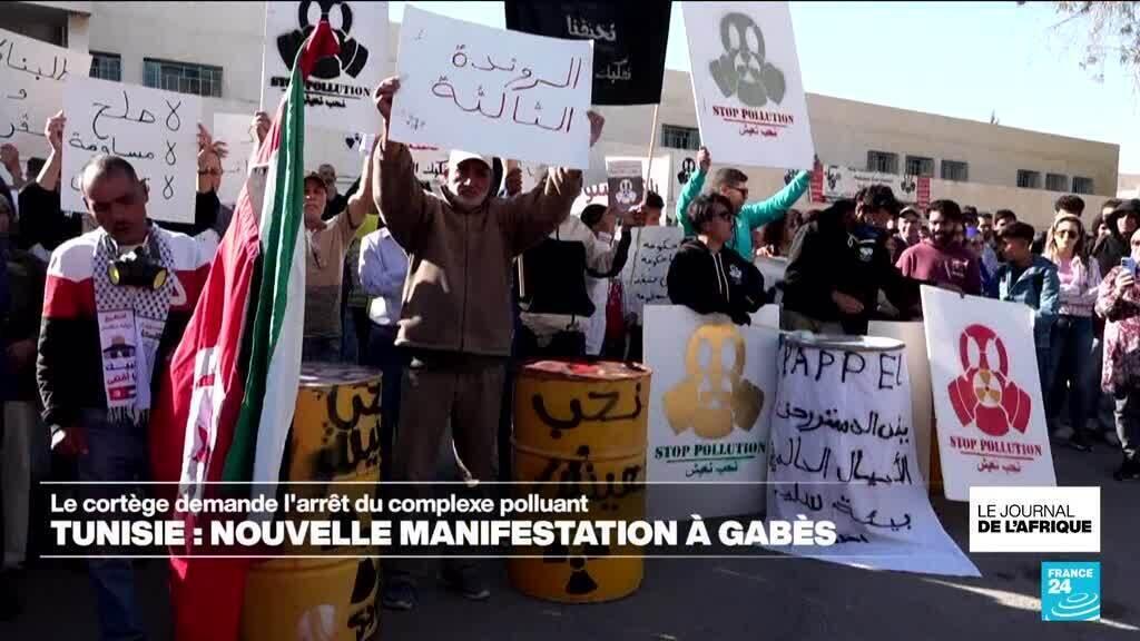 Tunisie : nouvelle manifestation à Gabès pour soutenir la plainte contre un complexe chimique