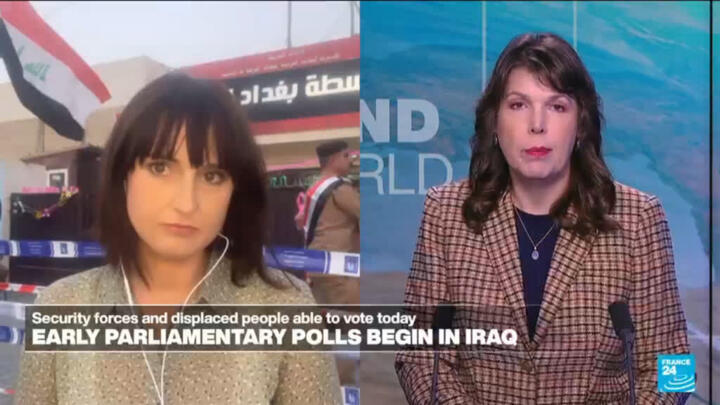 Iraq: Early parliament polls begin with security forces and displaced people able to vote today