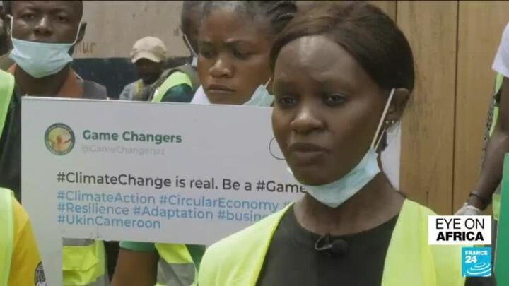 FRANCE 24 report: Young activists fighting plastic waste in Cameroon