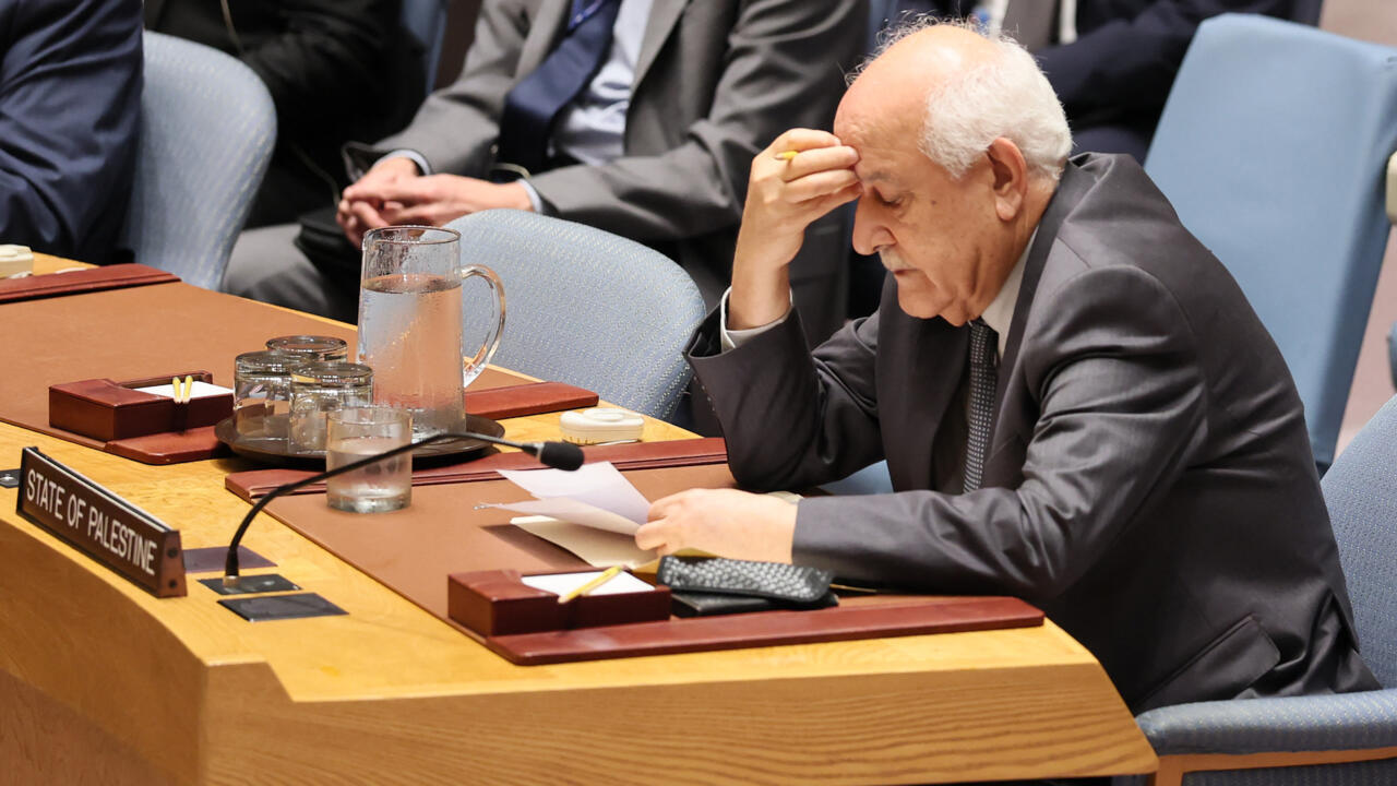 Live: UN members decry ‘dark moment’ as US blocks Gaza ceasefire resolution
