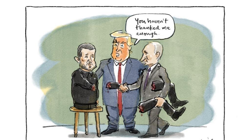 L'actu en dessin : à qui profite le "plan de paix" de Donald Trump pour l'Ukraine ?