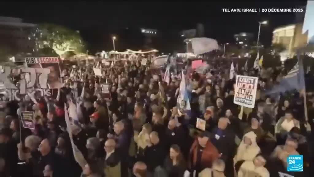 Enquête sur le 7-octobre : rassemblement anti-Netanyahu à Tel-Aviv