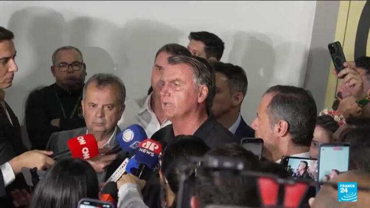 Brazil's Bolsonaro detained over flight risk, damaged ankle monitor