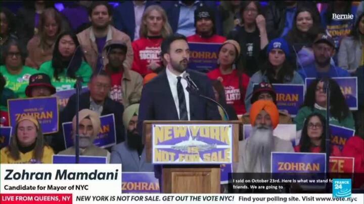 New York mayoral race enters final stretch