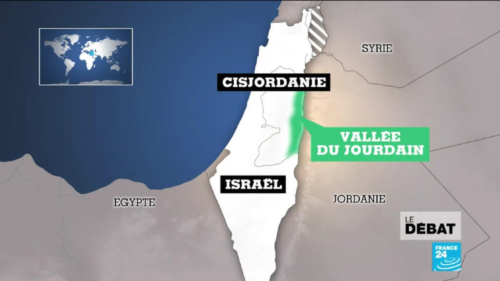 La vallée du Jourdain.