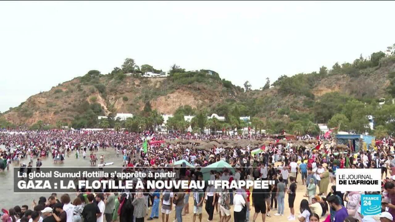 La global Sumud flottilla s'apprête à partir après plusieurs jours d'attente