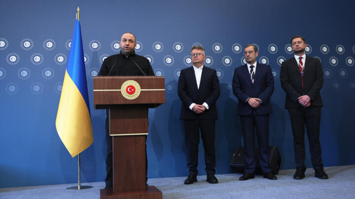 Ukrainian and Russian delegations last met for talks at the Ciragan Palace in Istanbul on June 2, 2025.