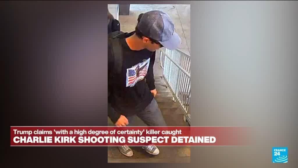 Trump says suspect in Charlie Kirk murder in custody