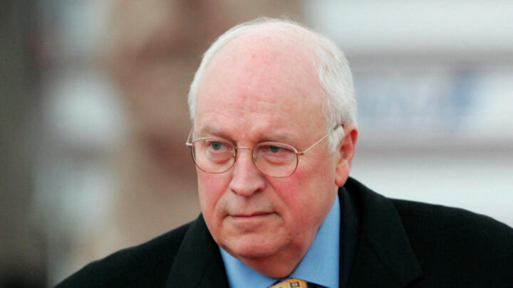 US Vice President Dick Cheney arrives at Haneda airport in Tokyo February 20, 2007 for a three-day official visit to Japan.