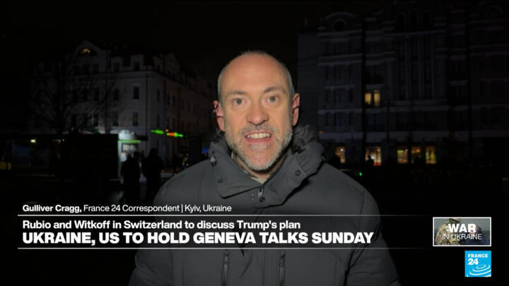 Gulliver Cragg, FRANCE 24 Correspondent in Kyiv, Ukraine on November 22, 2022