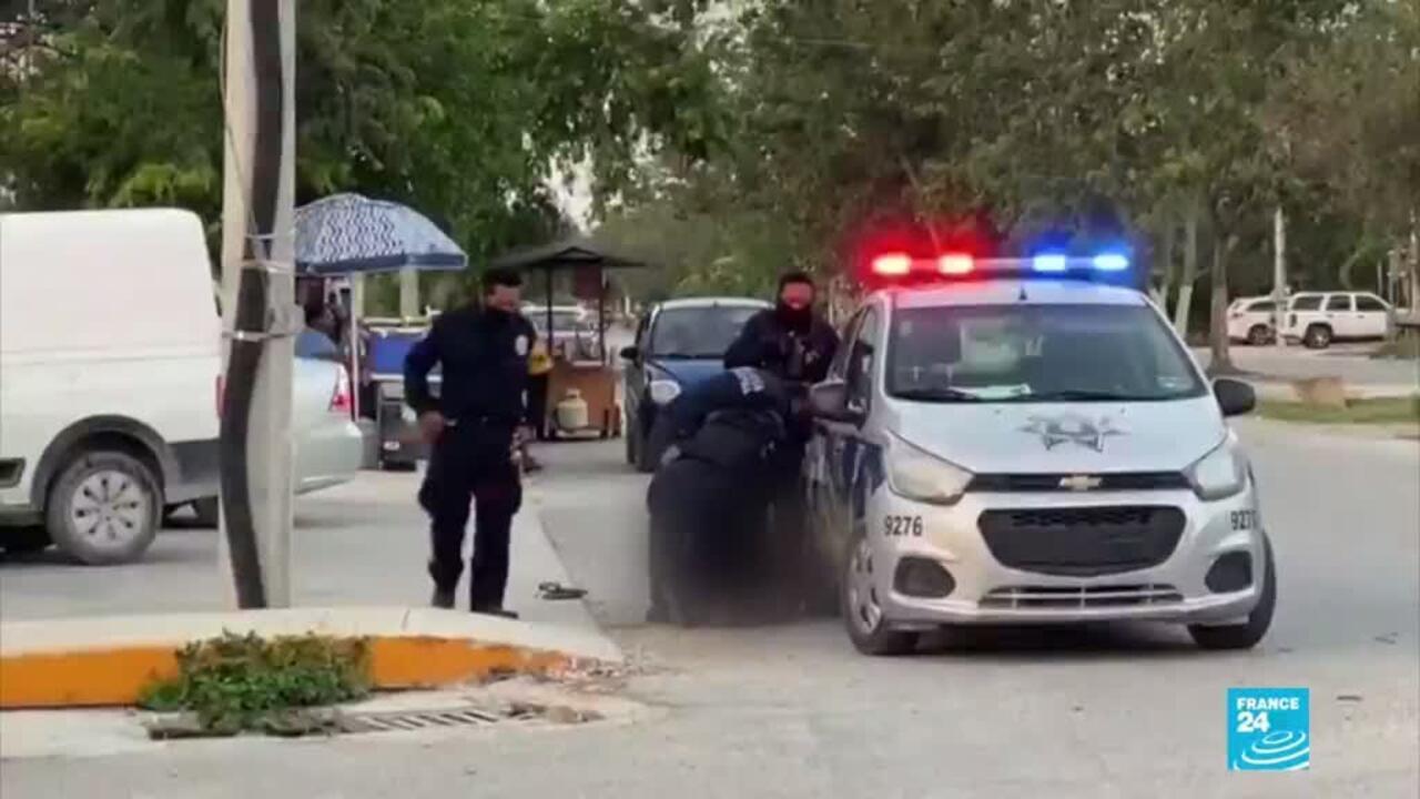 Indignación por violencia policial en Tulum, México