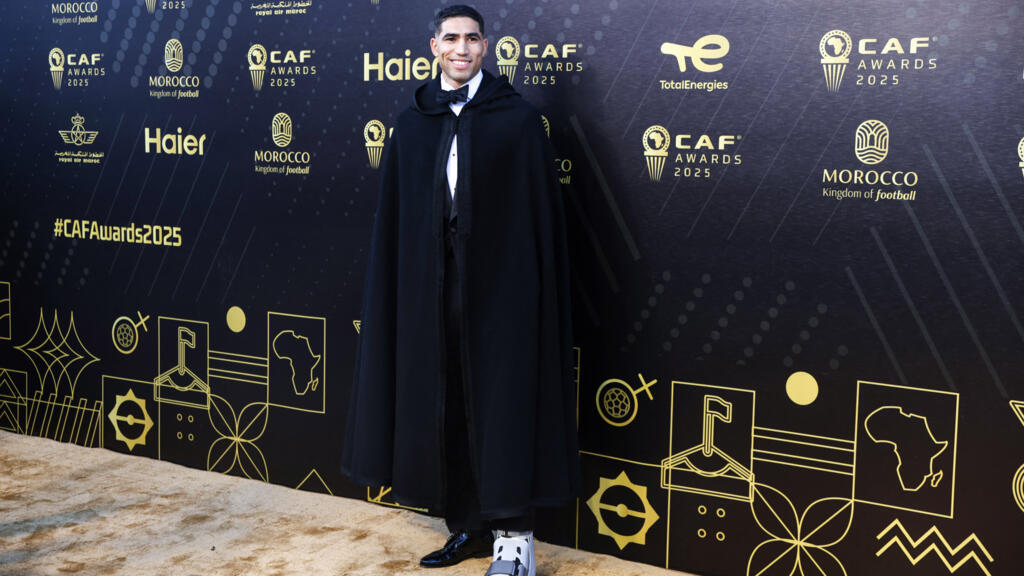 Achraf Hakimi sacré Ballon d'Or africain au terme d'une saison exceptionnelle