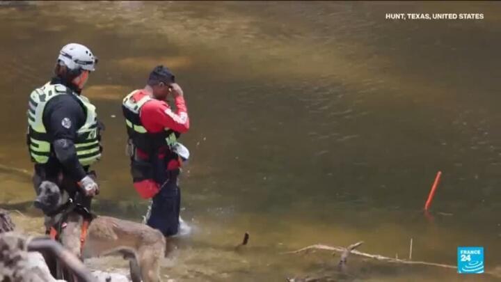 Heavy rains in Texas pause search efforts for flood victims and damage homes elsewhere