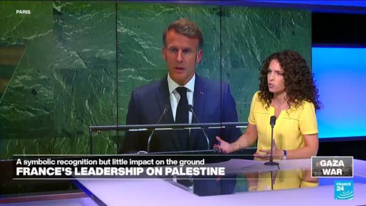 France recognises Palestine as a state: A symbolic action but with little impact on the ground