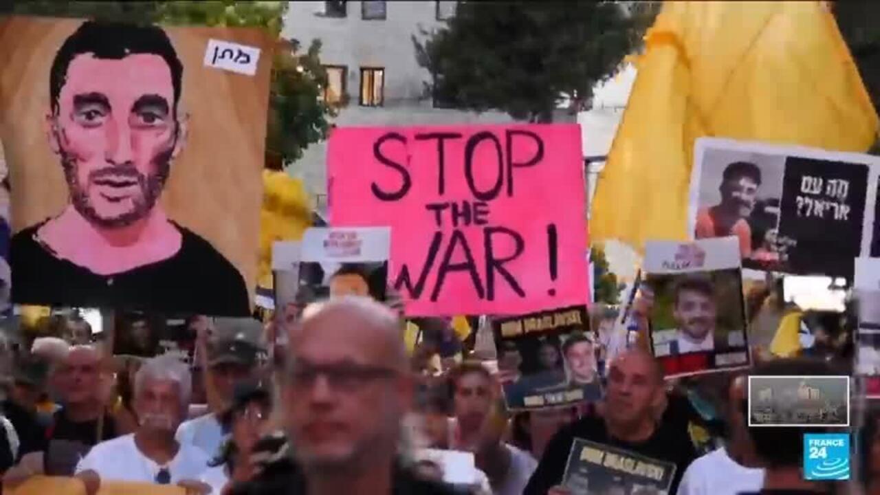Netanyahu calls Israelis protesting Gaza war ‘fascists’