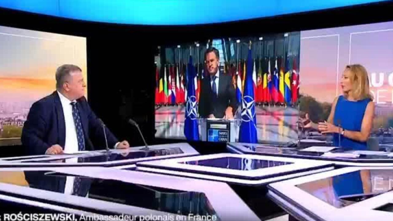 Drones russes : l'ambassadeur de Pologne sur France 24, "la réponse devra être très ferme"