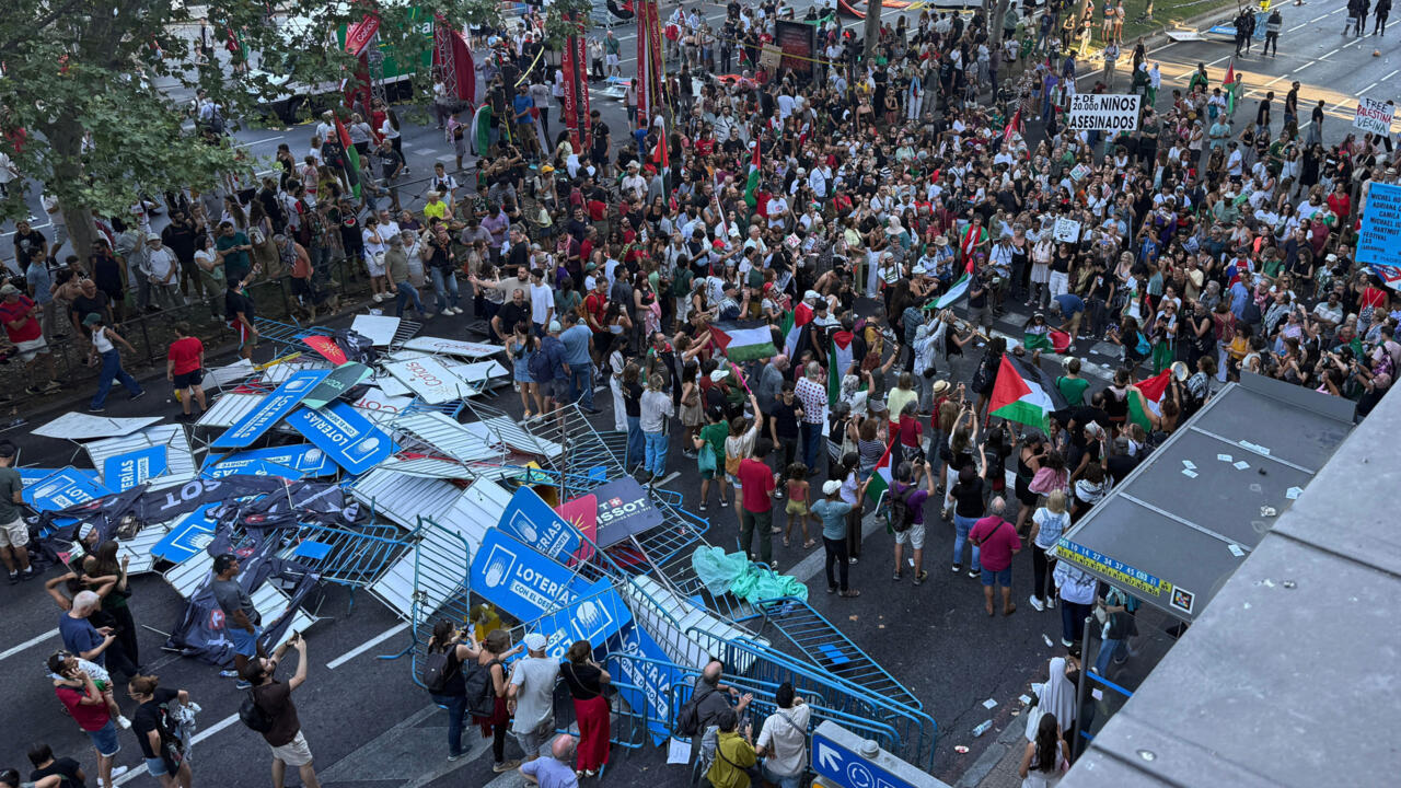 Vuelta : Sánchez réaffirme son soutien aux manifestants propalestiniens, colère des organisateurs