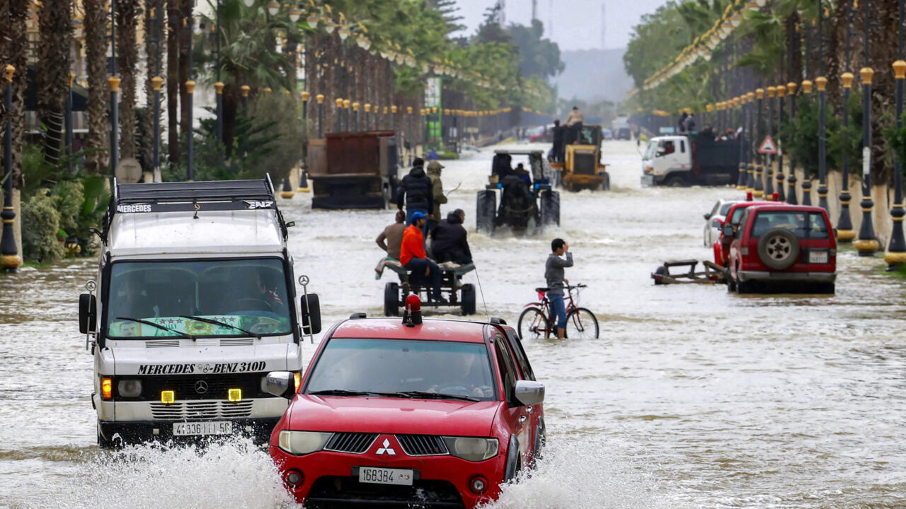فيضانات المغرب: مقتل أربعة أشخاص جراء أمطار غزيرة غير مسبوقة شمال البلاد
