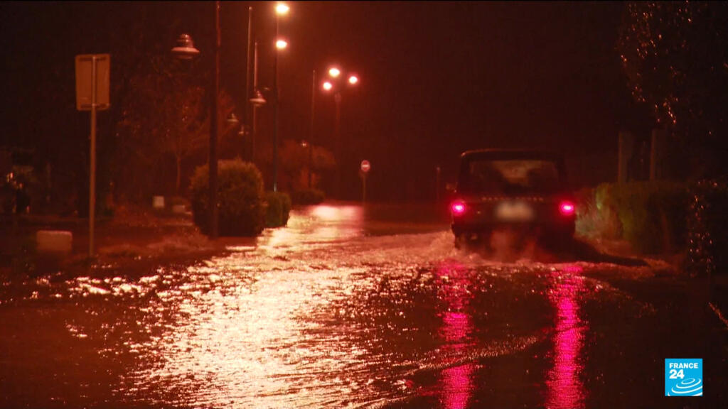 En France, l'Hérault en vigilance rouge pour des crues suite à d'importants cumuls de pluies