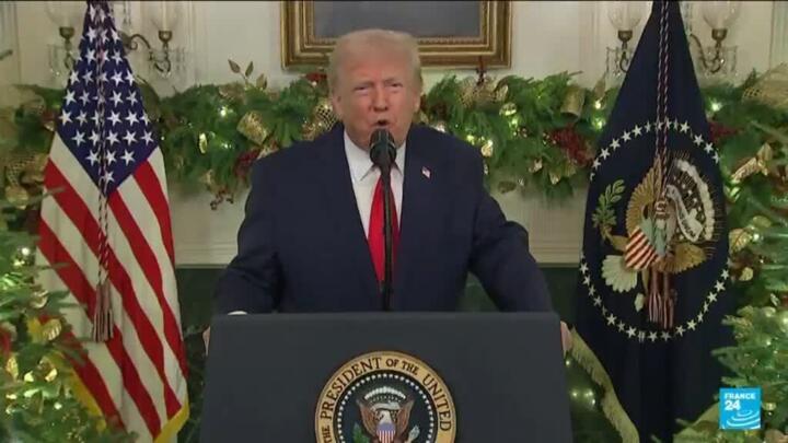 US Trump Christmas speech draws criticism over inflation claims