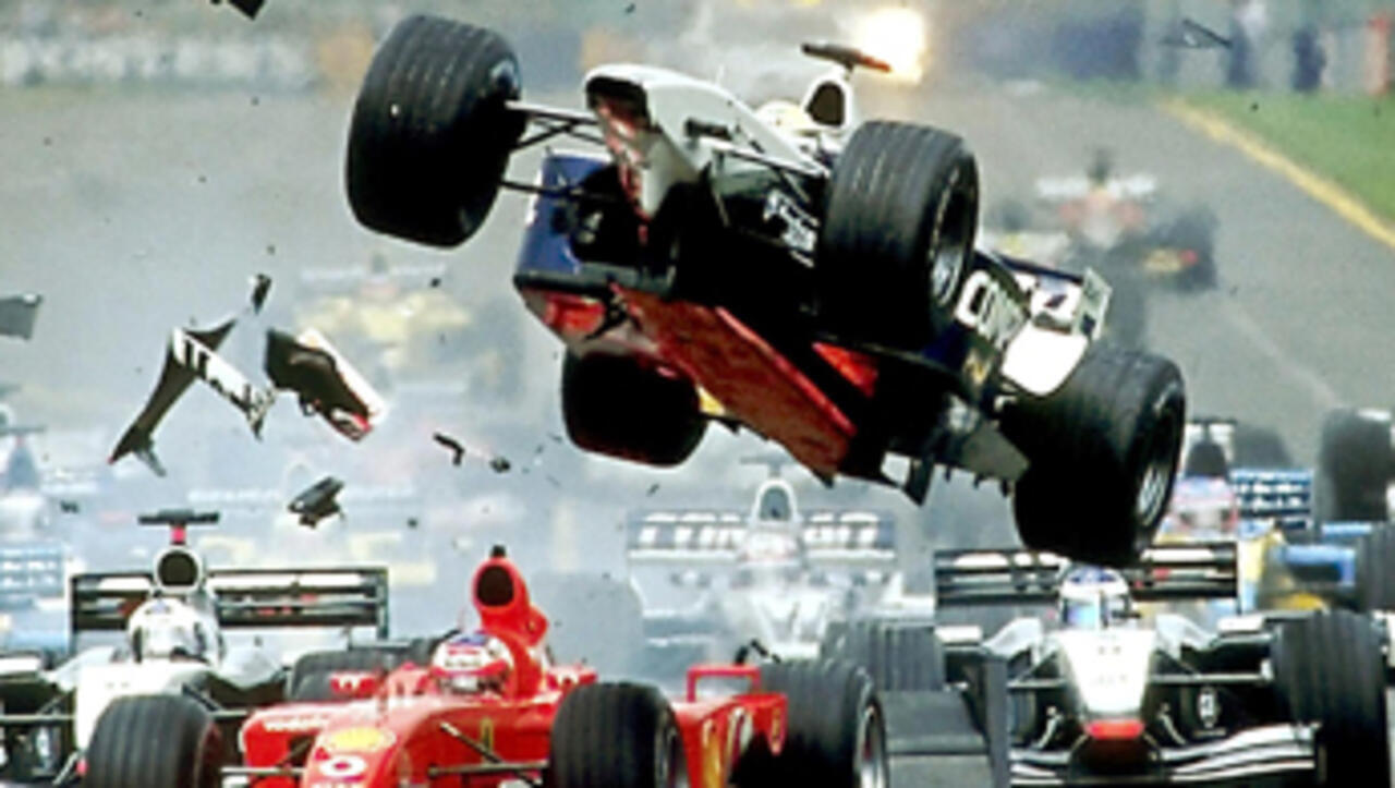 Les crashs les plus spectaculaires de l'histoire de la F1