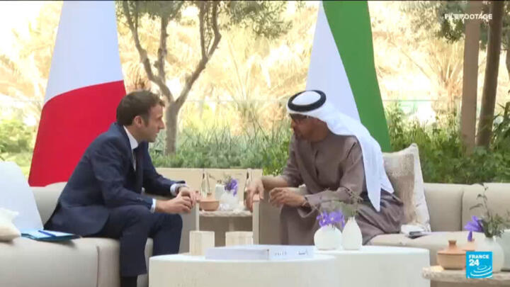 United Arab Emirates hosts Macron for security talks