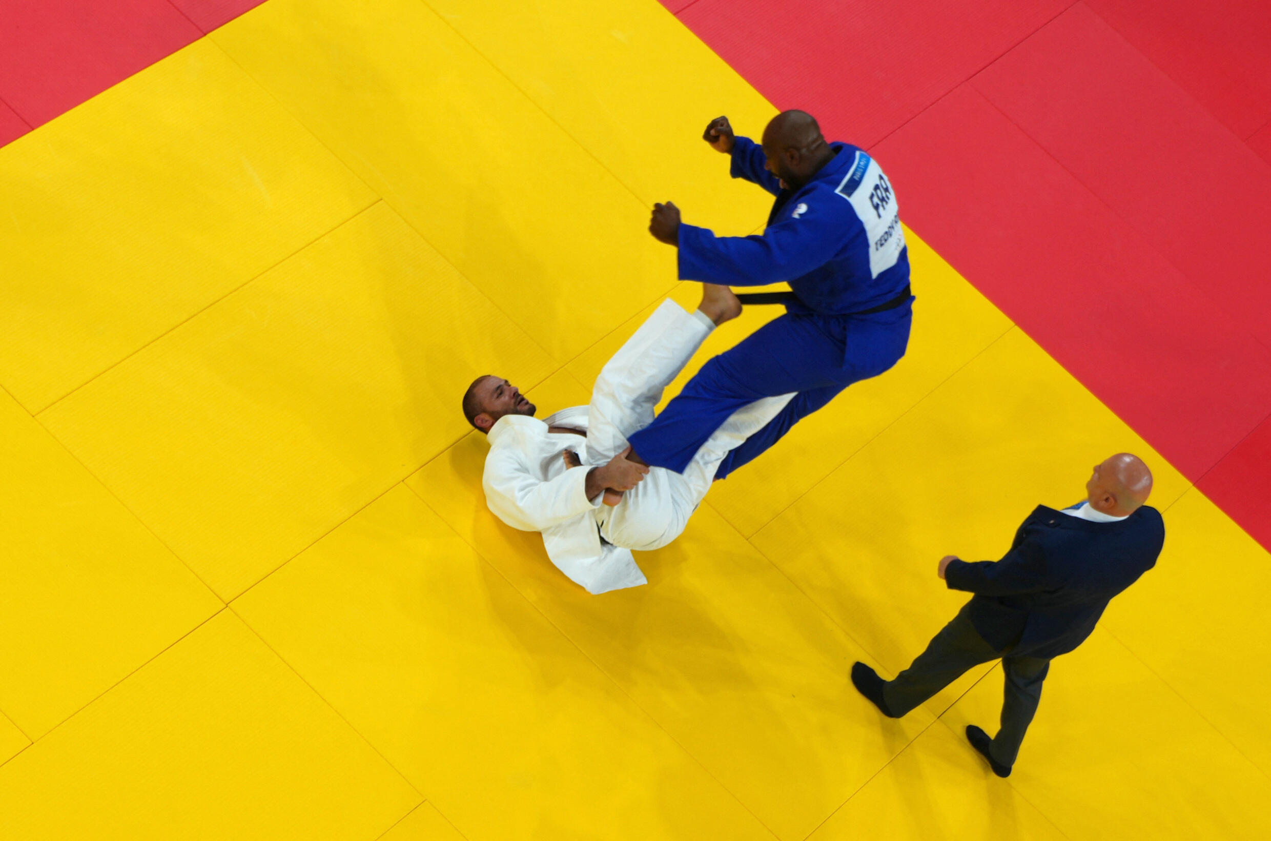 Giant steps French judo titan Teddy Riner reigns supreme with fourth gold