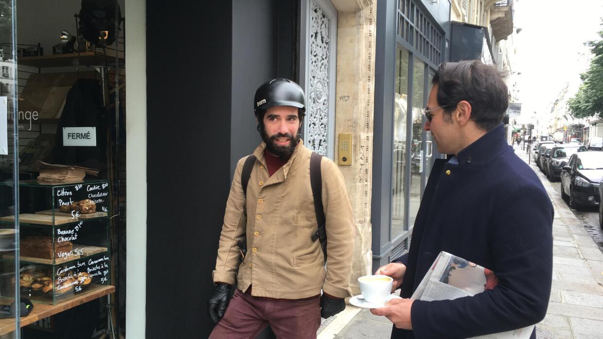 'Everybody needs to meet to talk': Parisians enjoy coffee, company and haircuts as lockdown lifted