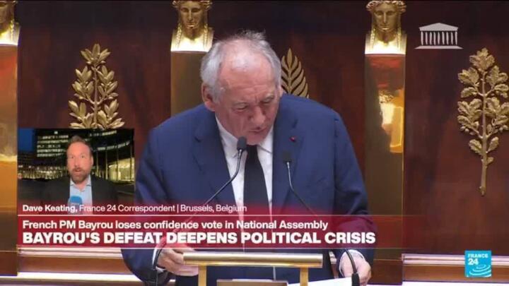 French govt toppled in confidence vote: Macron seen as 'lame duck' on European stage