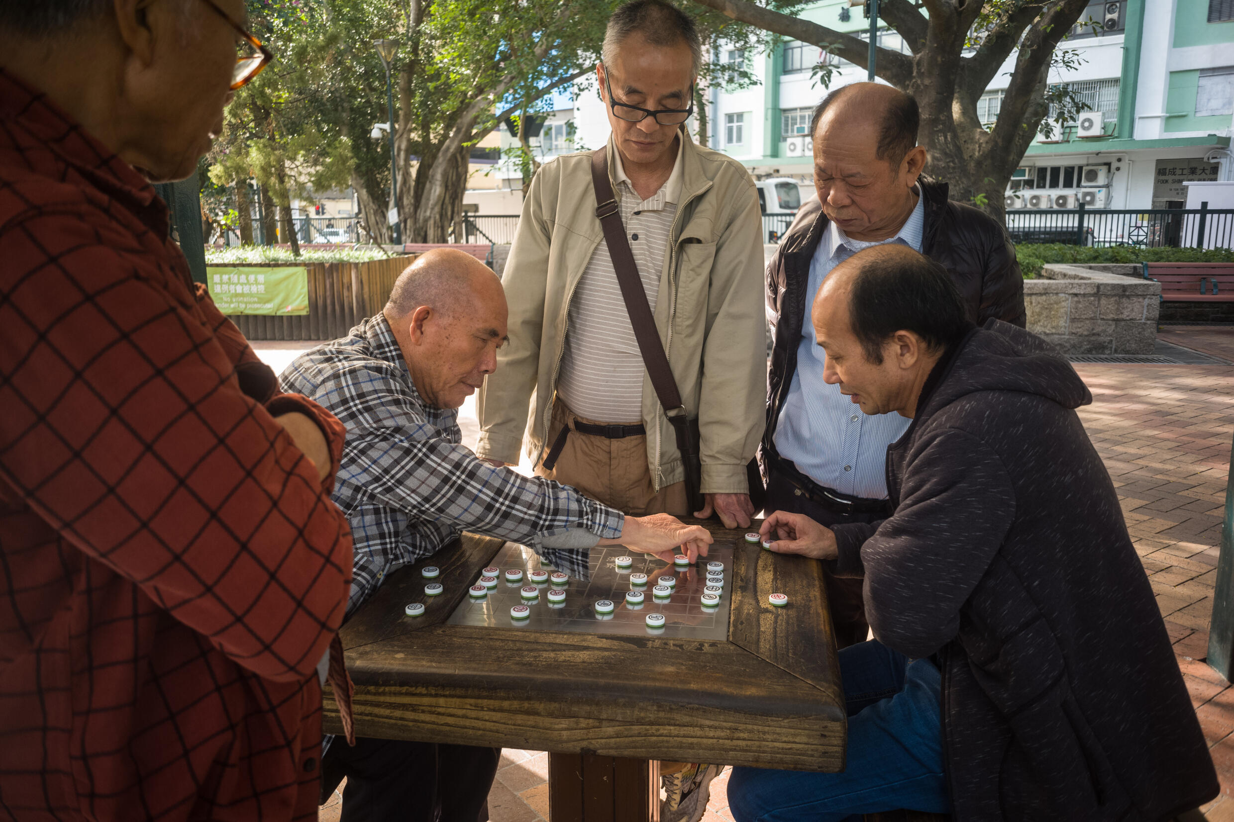 Xiangqi peut souvent être vu jouer dans les rues à travers la Chine et le Vietnam