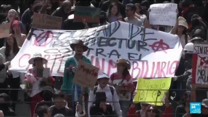 Mexico City plans to tackle gentrification after protests against mass tourism