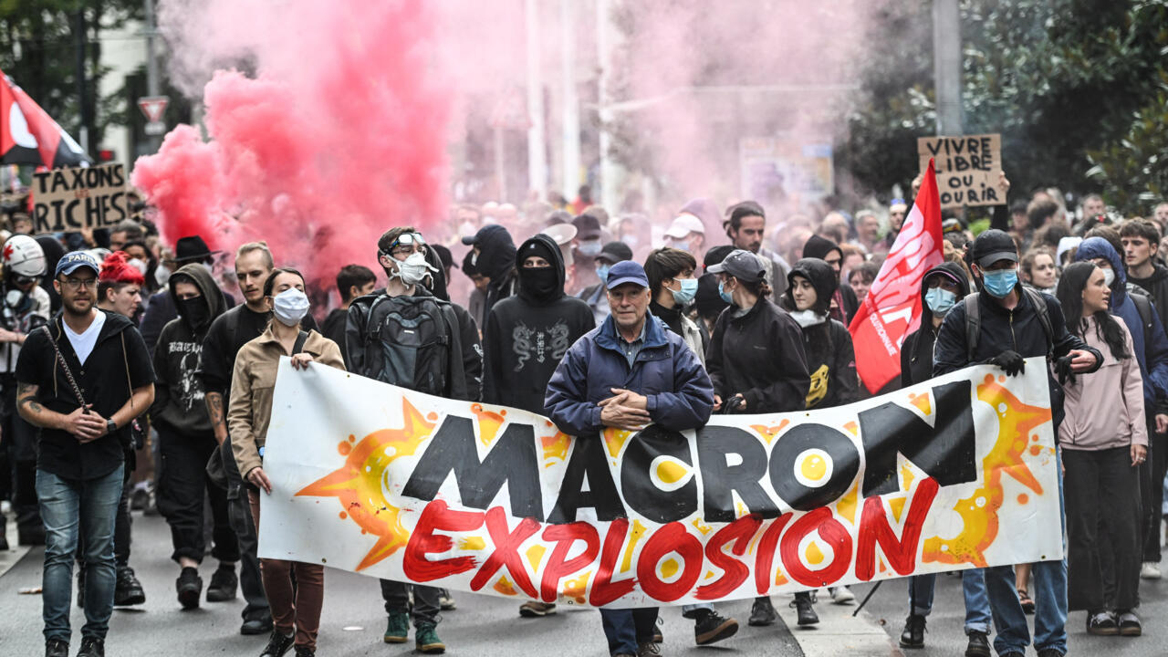 France braces for biggest protests since pension battle as unions fight austerity budget