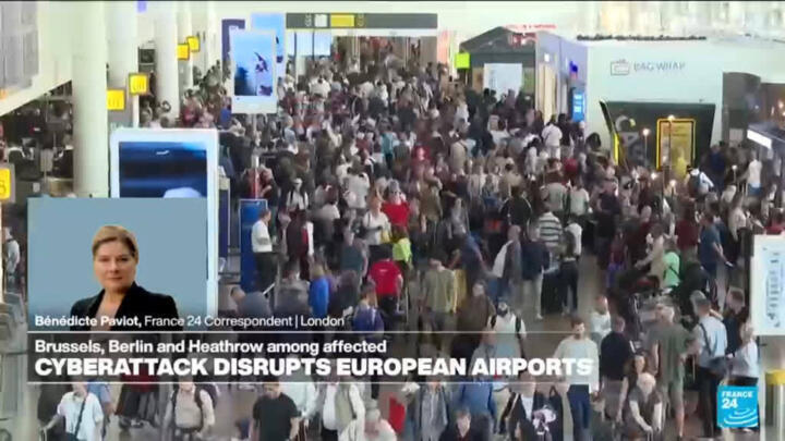 Cyberattack disrupts European airports: Brussels, Berlin, Heathrow among affected
