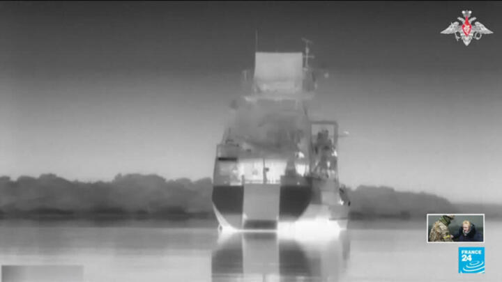 Ukrainian warship sunk by naval drone, killing 2 crew members