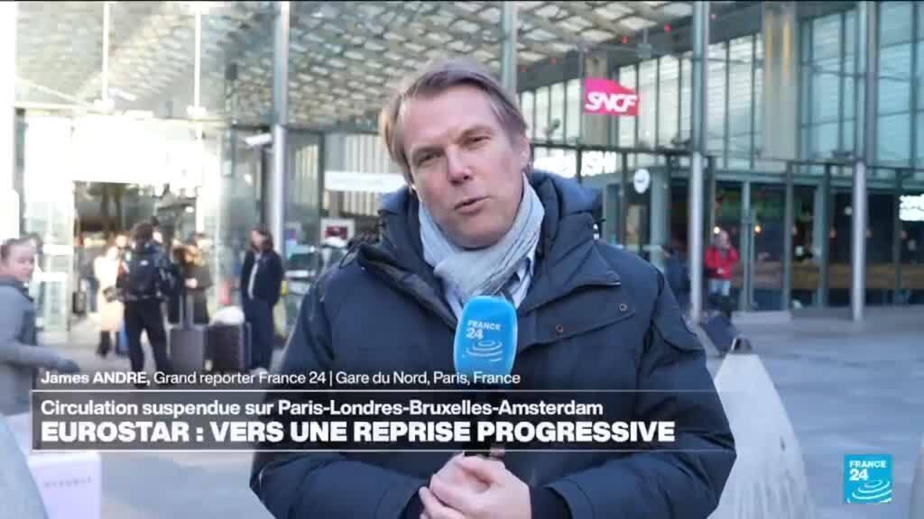 Circulation suspendue de l'Eurostar : vers une reprise progressive