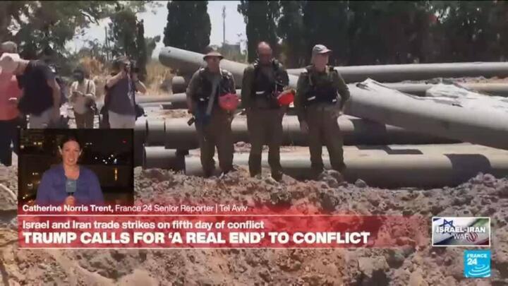 'There's a sense of defiance' among Tel Aviv residents as Israel and Iran trade strikes