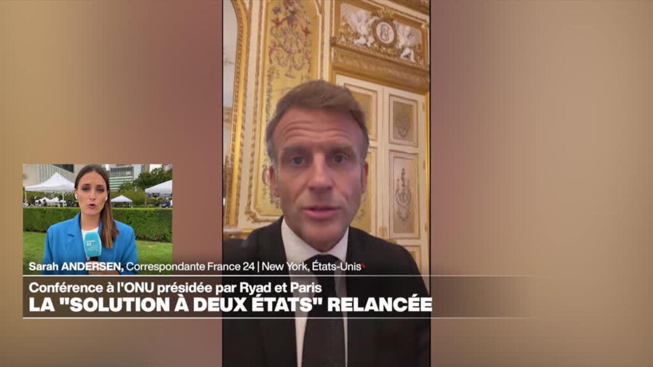 Conférence à l'ONU : la solution à deux États relancée