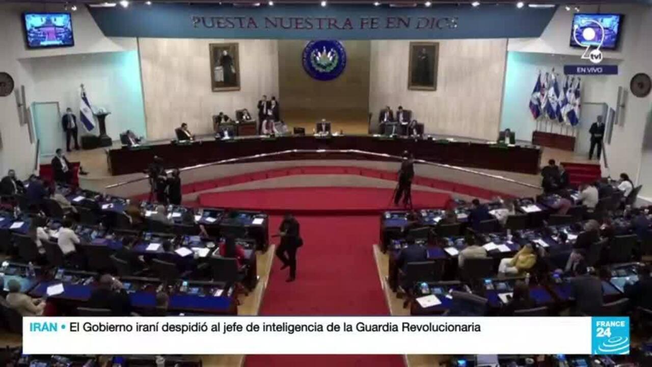 Asamblea Legislativa de El Salvador aprueba prórroga de estado de