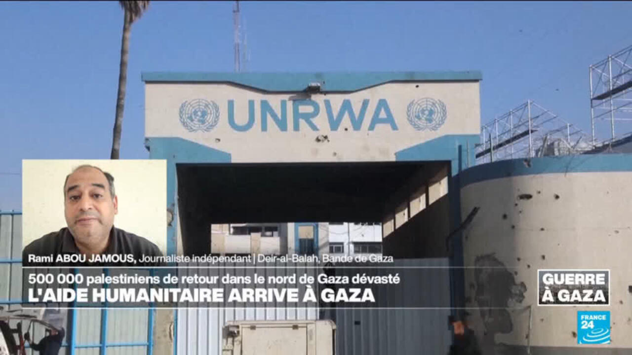 L'aide humanitaire arrive progressivement à Gaza