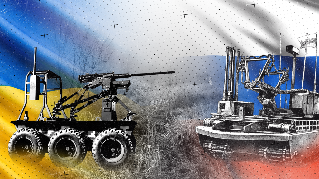 En Ukraine, les drones terrestres, nouvelles stars du champ de bataille ?