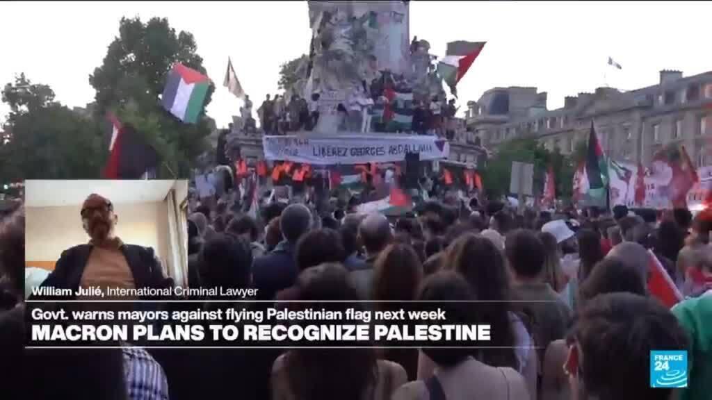 Macron set to recognise Palestinian state: Why is France forbidding mayors from flying the flag?