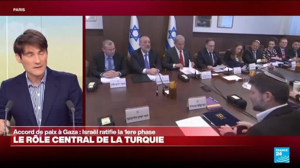 Accord de la paix à Gaza : le gouvernement israélien ratifie la 1ère phase