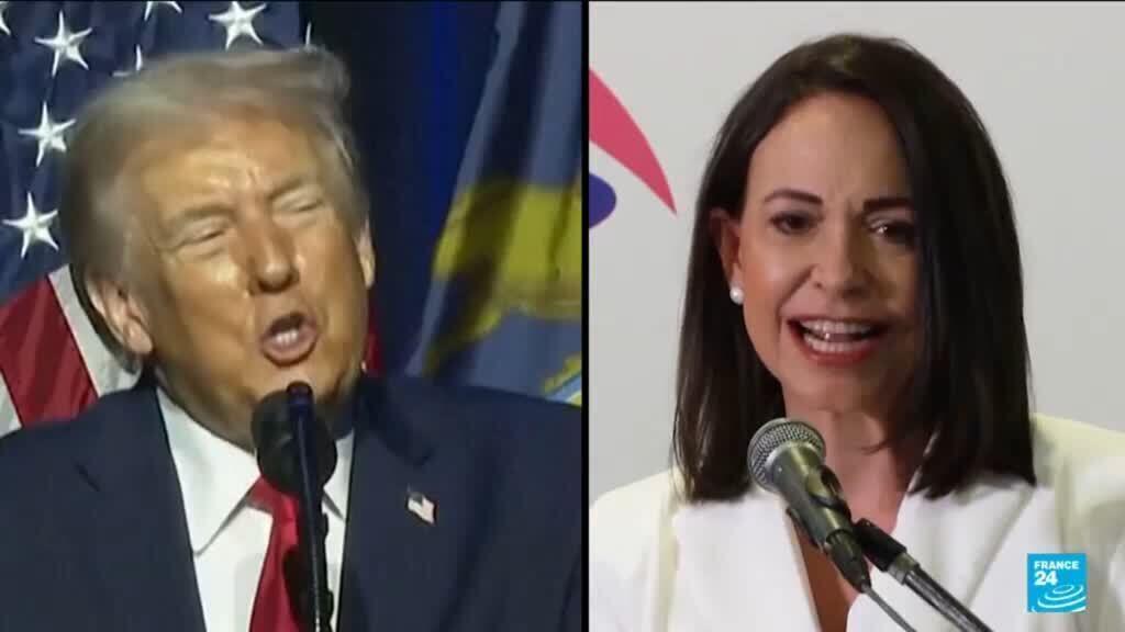 Trump reçoit Maria Corina Machado, opposante vénézuélienne et prix Nobel de la paix